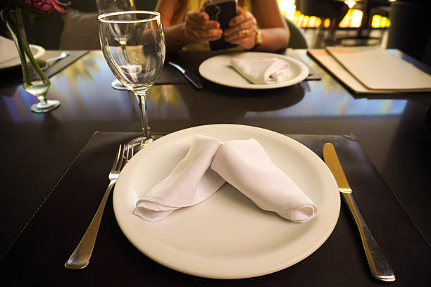 Refined atmosphere, warm and soft lighting, clean dish