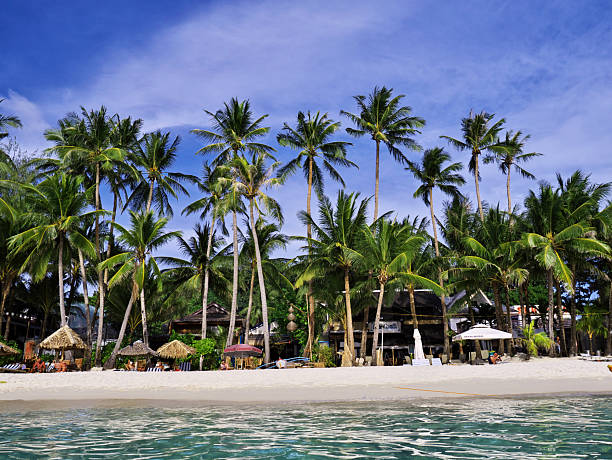Boracay, Philippines - 04 Mar 2012. The beach on Boracay island, Philippines