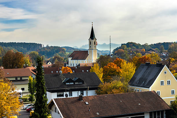 Small village Glonn in Bavaria