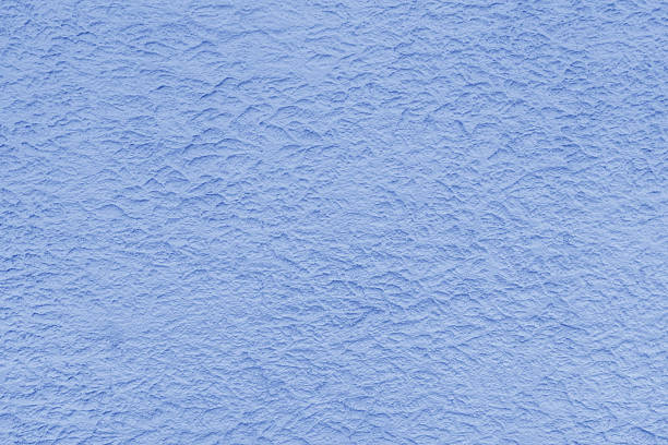 Texture of blue rough plaster. Abstract design background.