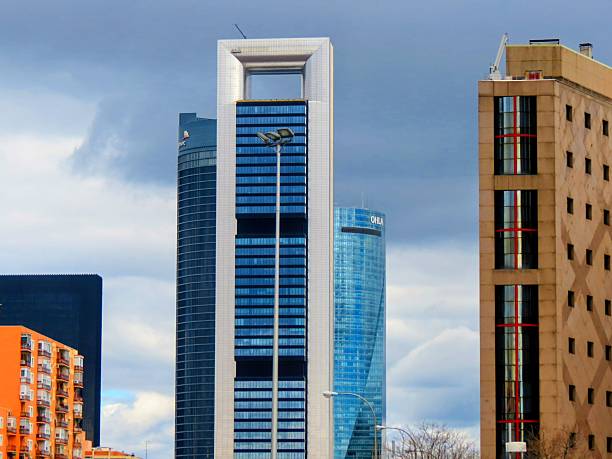 modern glass building. skyscraper in metropolis city. city downtown with skyscraper. office building in district. skyscraper building architecture. skyscraper with glassy facade. business center.
