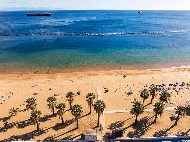 Bakio beach and village in Bilbao at Basque Country Biscay in Spain, Euskadi