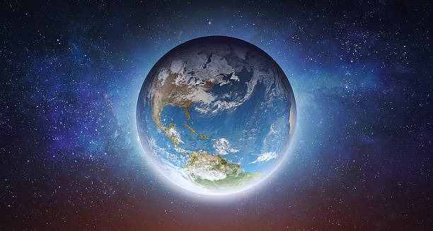 Earth planet in outer space with Sun and stars. Earth globe in Universe landscape. Solar system exploration. Elements of this image furnished by NASA (url: https://encrypted-tbn0.gstatic.com/images?q=tbn:ANd9GcSXktM3wV4Son0M6lWRDo6V2EgfYYi64PuLtg&s)