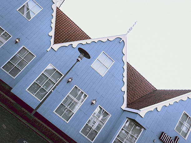 Old houses in the historic center of Amsterdam, Noord-Holland, The Netherlands, Europe