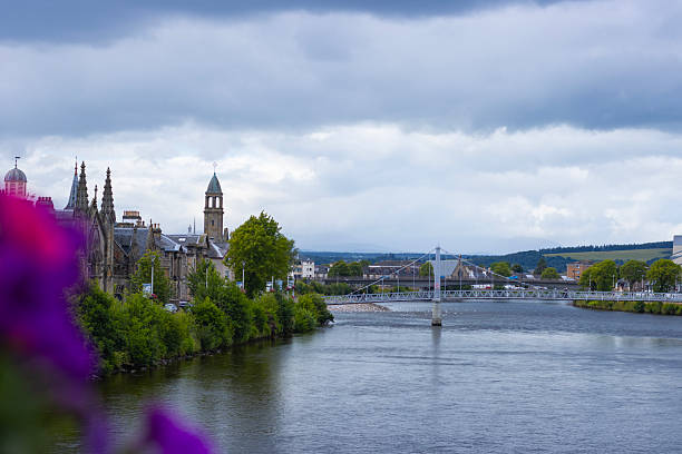 Inverness, UK. River Ness view.
