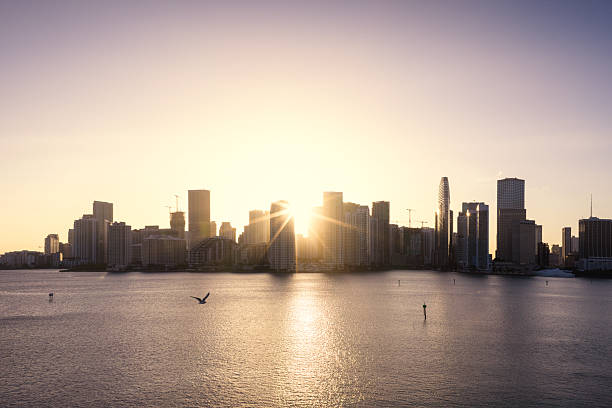 Sunset in Miami