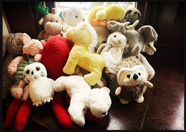 Pile of stuffed animals
