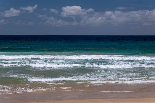 Beach and ocean view in Gold Coast, Australia