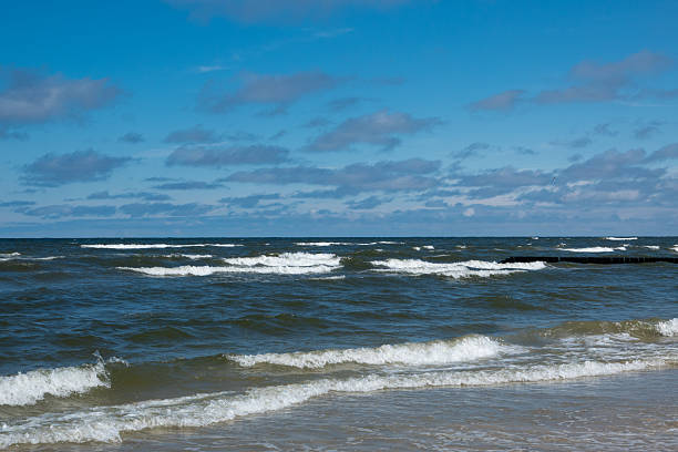 Baltic Sea coast. Leba, Poland