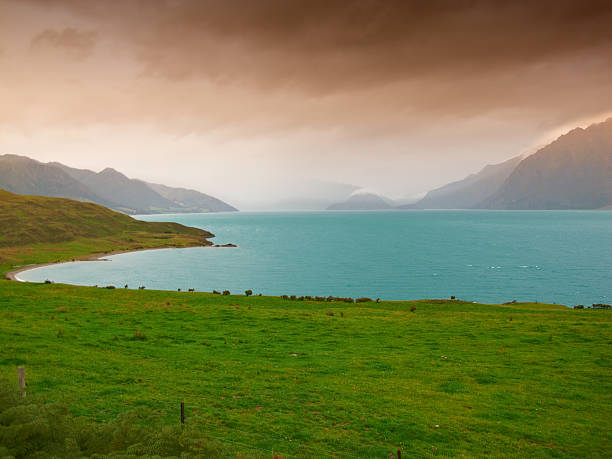A photo of landscape close to Milford Sound, New Zealand
