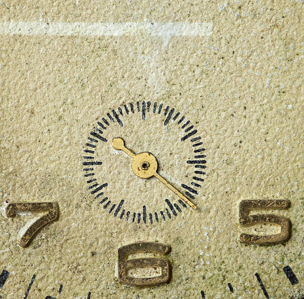 Face of an antique clock