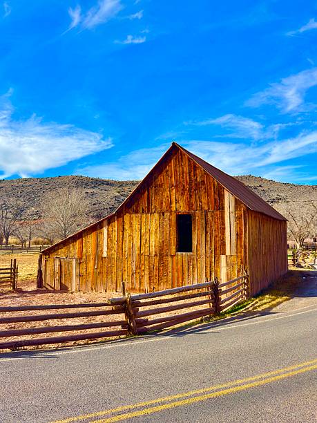 Capital Reef National Park in south-central Utah is a one  hundred mile-long Waterpocket Fold of canyons, cliffs, and domes.The historic settlement of Fruita known as for its orchards, buildings, and Mormon homesteads.