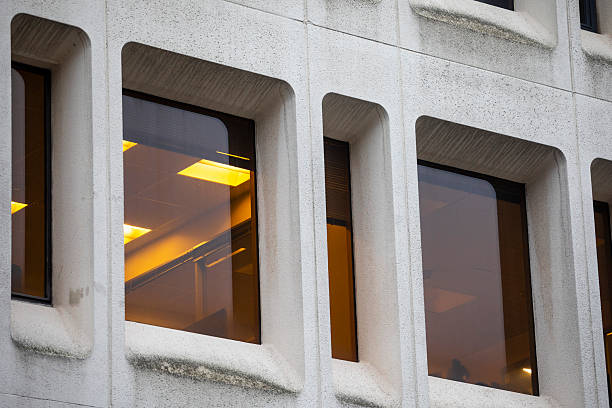 Modern architecture in the EU quarter of Brussels