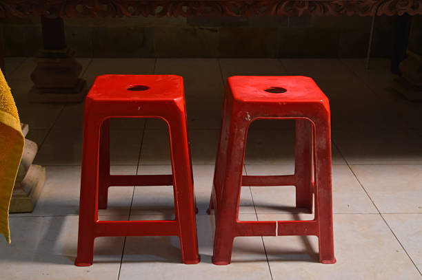 Swivel chairs or bar stools in low light spaces
