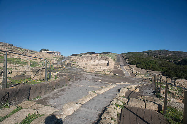 Tharros Roman City on the Sinis Peninsula