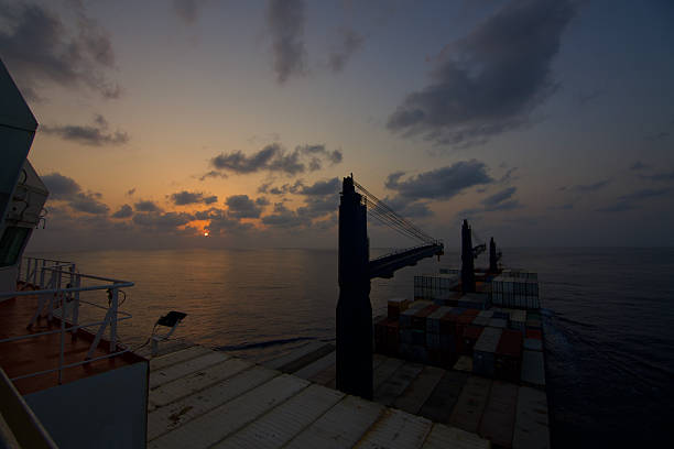 Sunrise at sea