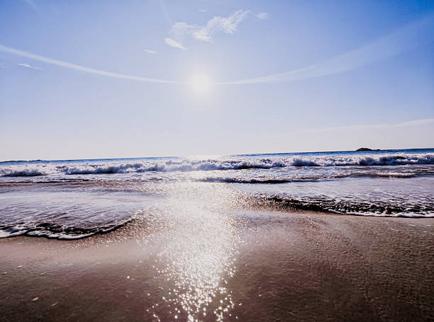 Bo Dan Beach, a hidden and unspoiled beach in Phang Nga, Thailand. The beach features natural coastline, calm sea, and peaceful atmosphere, representing the quiet beauty of southern Thailand’s coastal landscape.