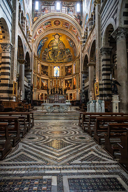 Indoor view of Pisa Cathedral