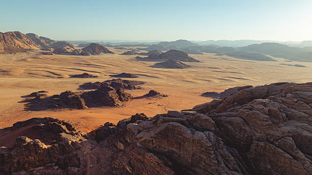 istock Aerial view at Wadi Rum Jordan 2258852184