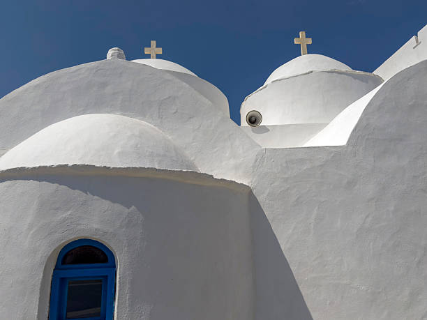 Architectural details of Cycladic church