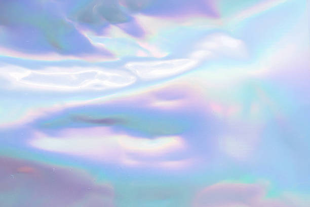 istock Holographic rainbow foil iridescent texture abstract hologram background 2258877722