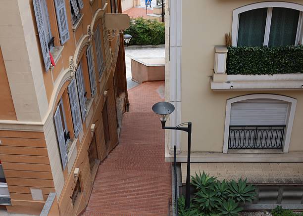 Monaco city view, landmarks buildings