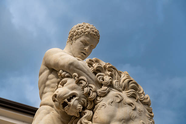 Statue of Ratto delle Sabine, Loggia de' Lanzi in Florence