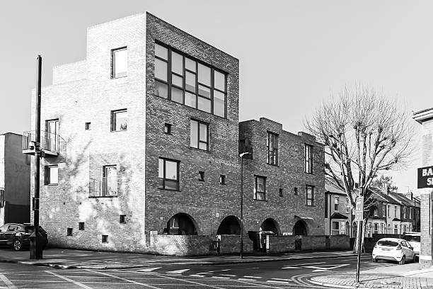 New build in Manor Park Road, London, United Kingdom,  11 January 2025