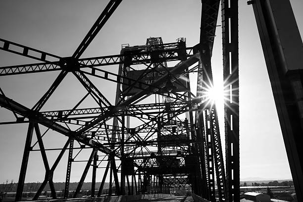 Murray Morgan Bridge in Tacoma, Washington State, USA