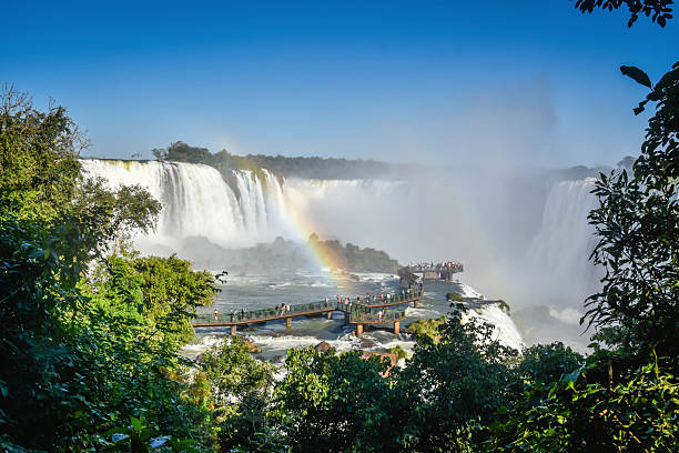 istock The Devil's Throat and Floriano Falls Viewpoint, Iguazu Falls, Brazil 2258965686