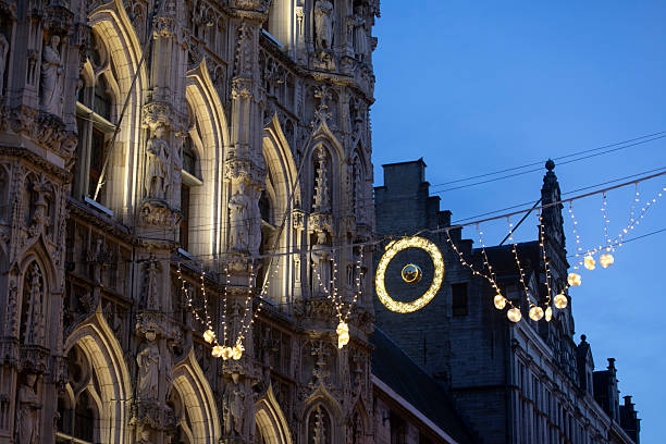Leuven Town Hall is a landmark building in the city's Grote Markt (main square). It is a UNESCO World Heritage Site.