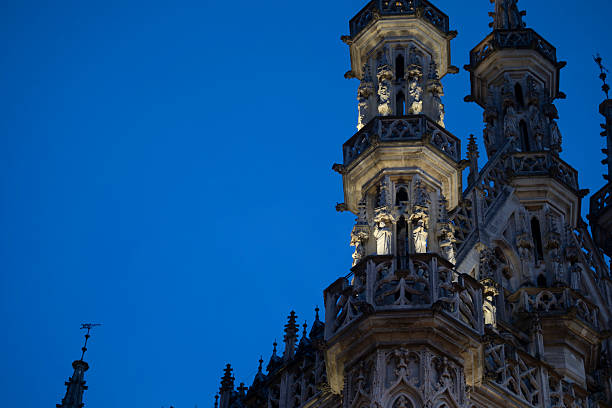 Leuven Town Hall is a landmark building in the city's Grote Markt (main square). It is a UNESCO World Heritage Site.