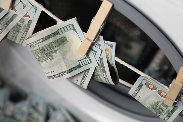 bank notes on peg white peg boad