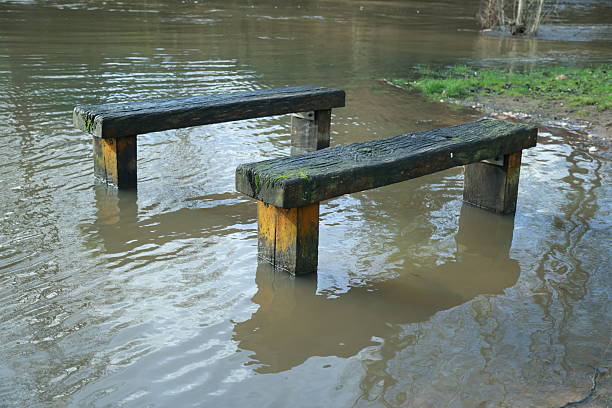 Flood in Guildford Surrey England