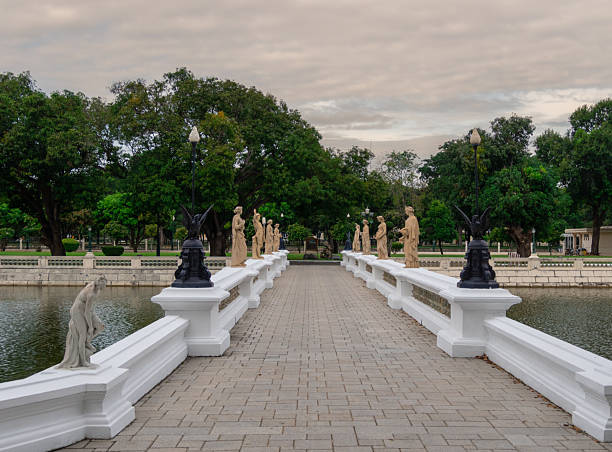 architectural element of the Thai royal palace complex in Ayutthaya