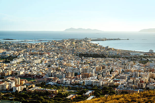 The Bastion of Saint Remy, Cagliari, Italia. The rampart was built as a viewpoint at the beginning of the 20th century