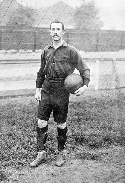 Portrait of 19th century sportman: Football (Soccer), R Buchanan