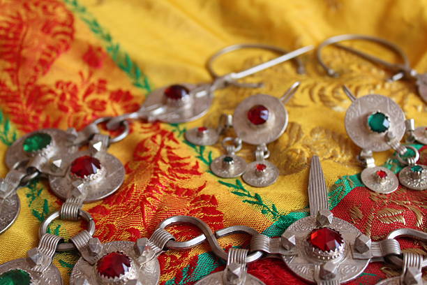 Collection of souvenirs from the Orient Traveling
