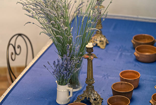 Miscellaneous objects on a table
