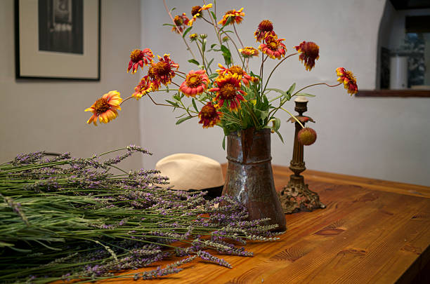 Miscellaneous objects on a table