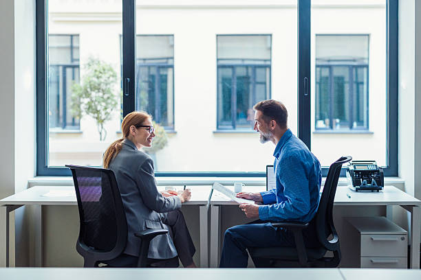 istock Professional Meeting By Window In Modern Office 2259151955