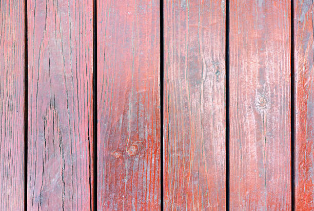 Grunge old brown wood door textured background.