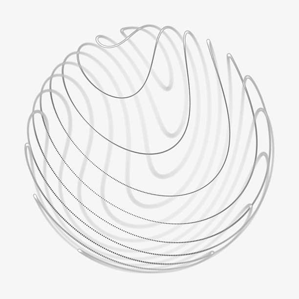 3D Abstract object, abstract background