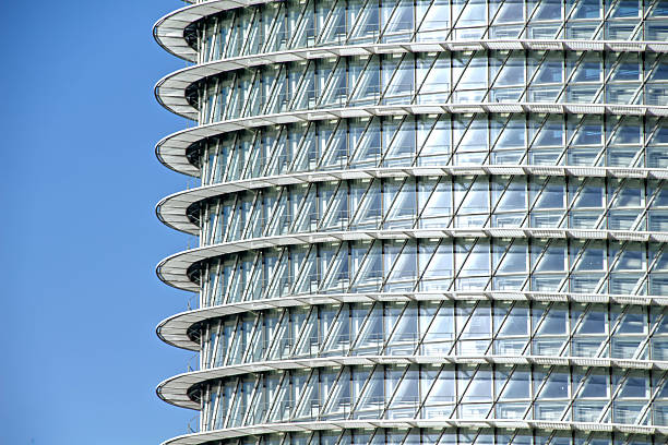 skyscraper detail in Barcelona