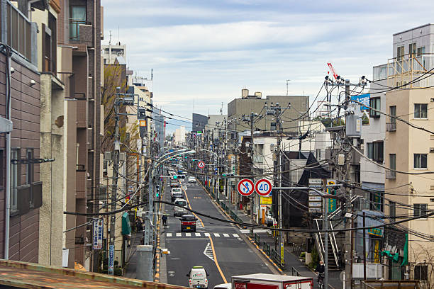 Tokyo city views, streets and architecture Japan
