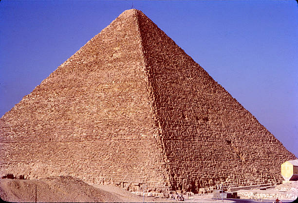 This pyramid served as the tomb of pharaoh Khufu (