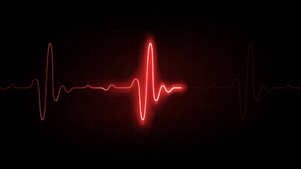 istock Vector illustration of realistic glowing pulse line representing heartbeat and heart rate. Luminous cardiogram waveform symbolizing medical monitoring and modern healthcare technology 2259322620