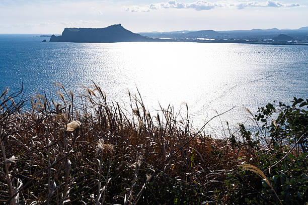 tranquil seascape in Udo, jeju Island, South Korea