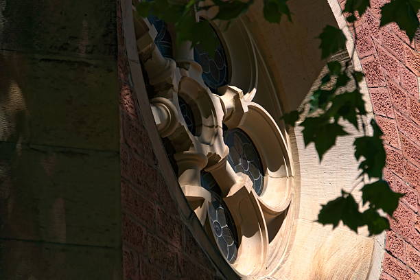 old window of a church
