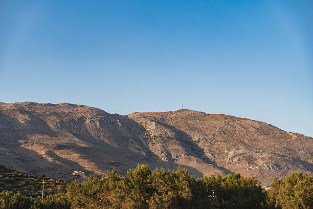 Mountain landscape in the Mediterranean basin on Crete